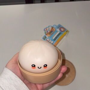 Trendy Brand New Rainbow Mystery UV Color Changing Squishy Dumpling - Orange🔥